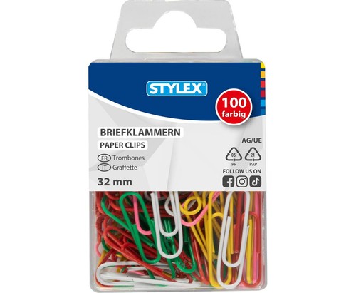 Stylex büroklammern 100 - stylex,