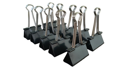 10x foldback clips klammern - 10x,