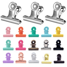 18 Farbe 22mm Briefklemmer aus