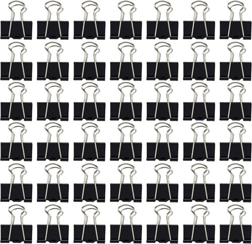 42pcs foldback klammern 25mm - 42pcs,