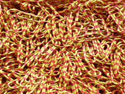 1000 büroklammern orange - 1000, gelb