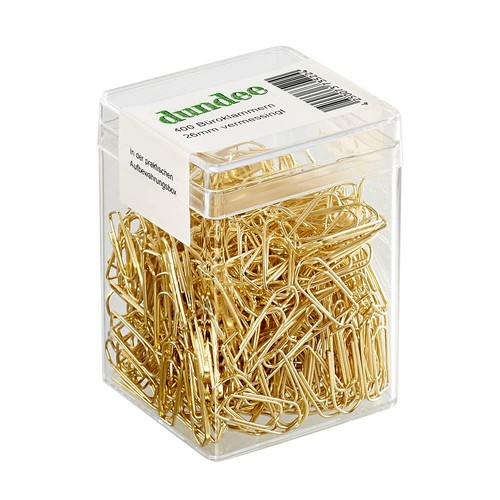 Dundee büroklammern gold - dundee,