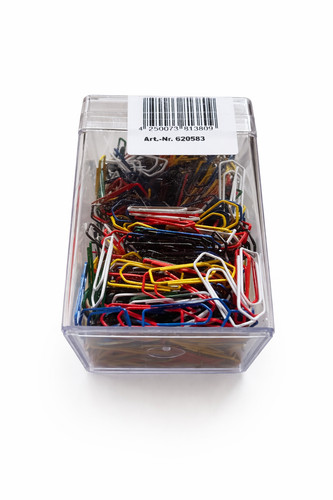 Büroklammern bunt 26mm 500