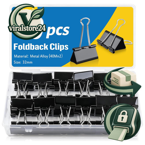 Foldback klammern set - foldback, 40