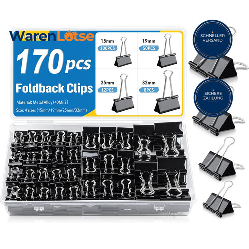 Foldback klammern set 170 - foldback,