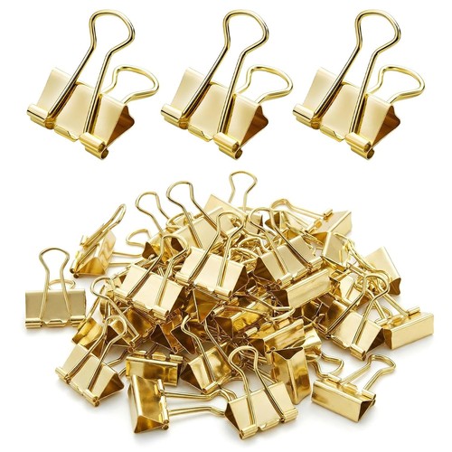 100 stück gold foldback - gold,