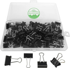 80 Stück Foldback Klammern